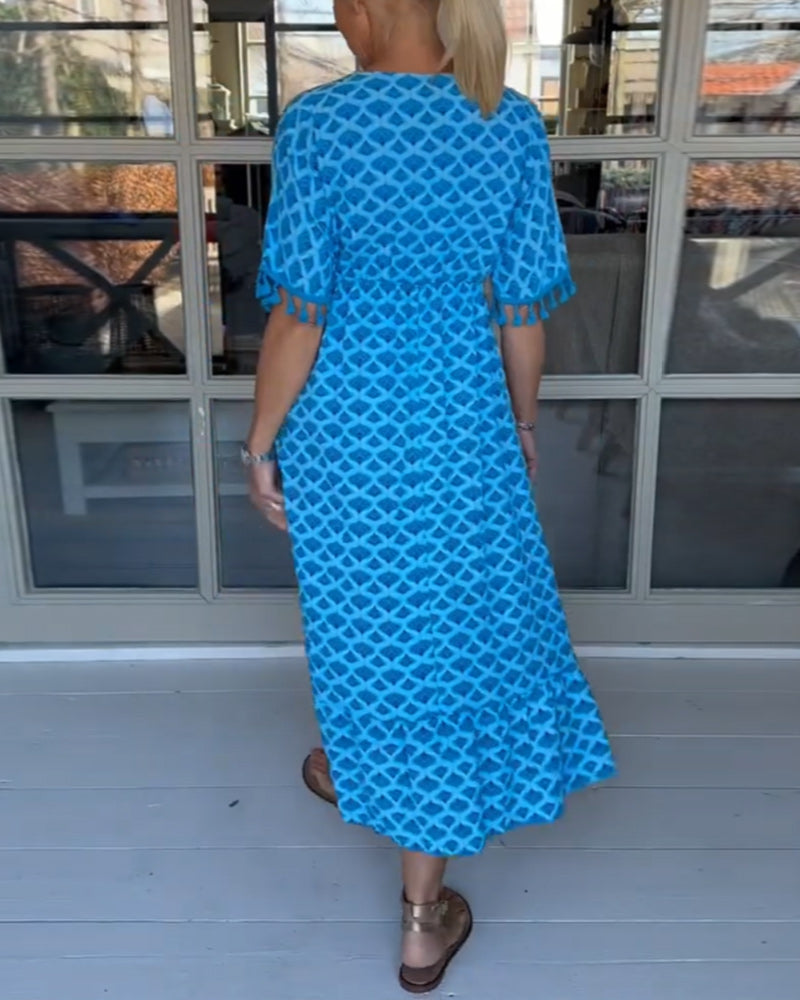 A Vintage Style Dress with Delicate Timeless Details