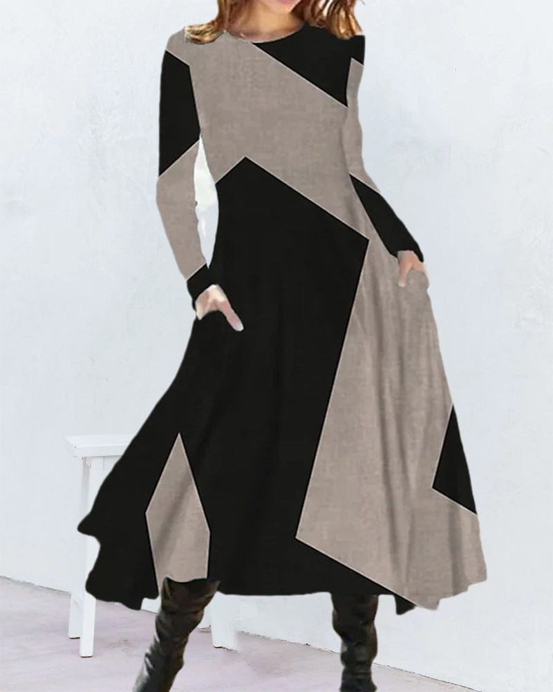Classic Vintage Dress with a Flattering Fit