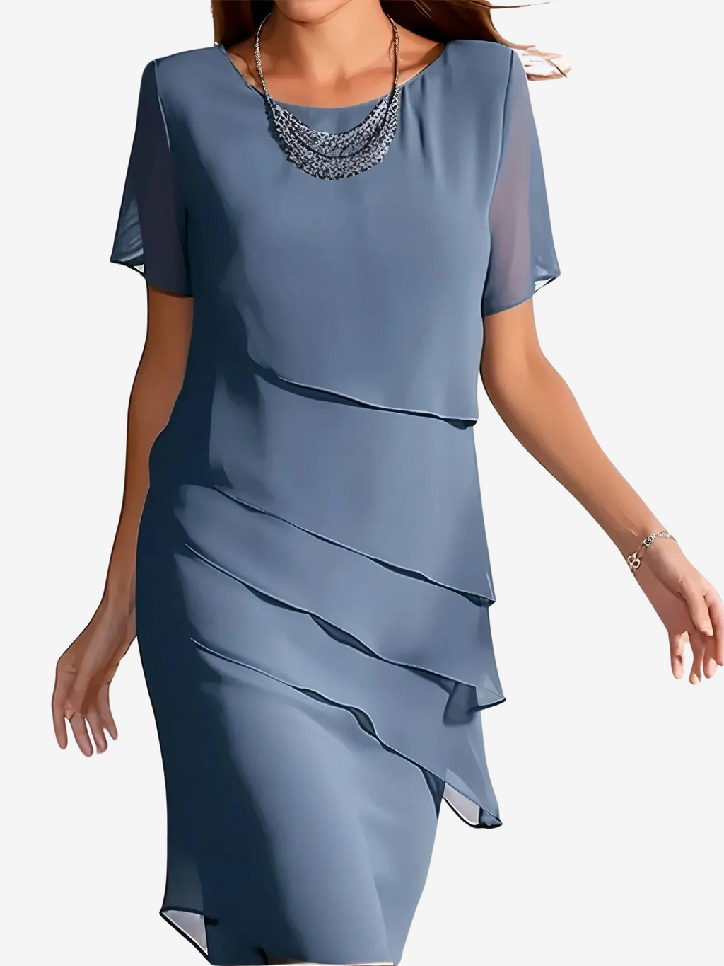 Classic Vintage Dress with a Flattering Fit