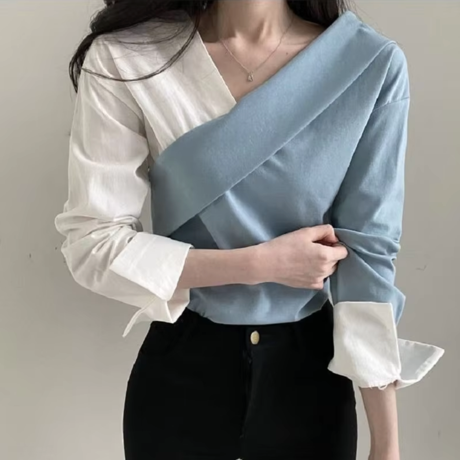 Vintage Inspired Blouse with a Contemporary Edge