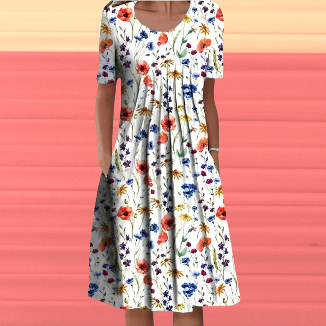 White With Talking Flowers