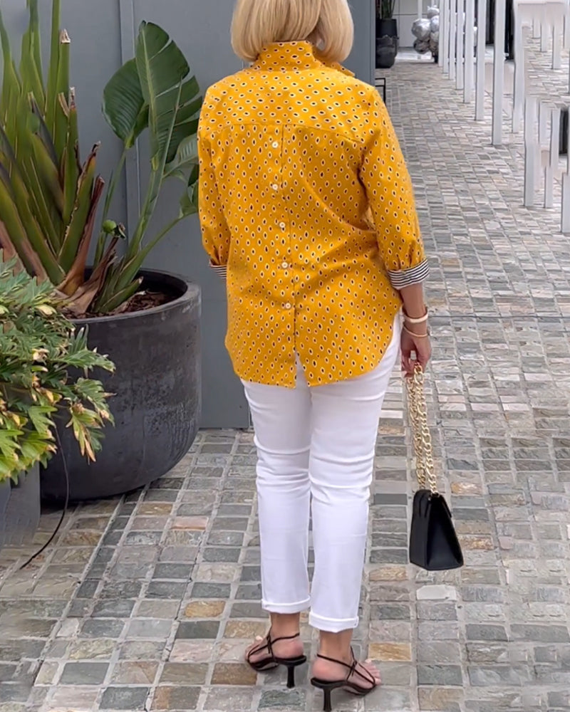 Gracefully Styled Blouse for Any Occasion
