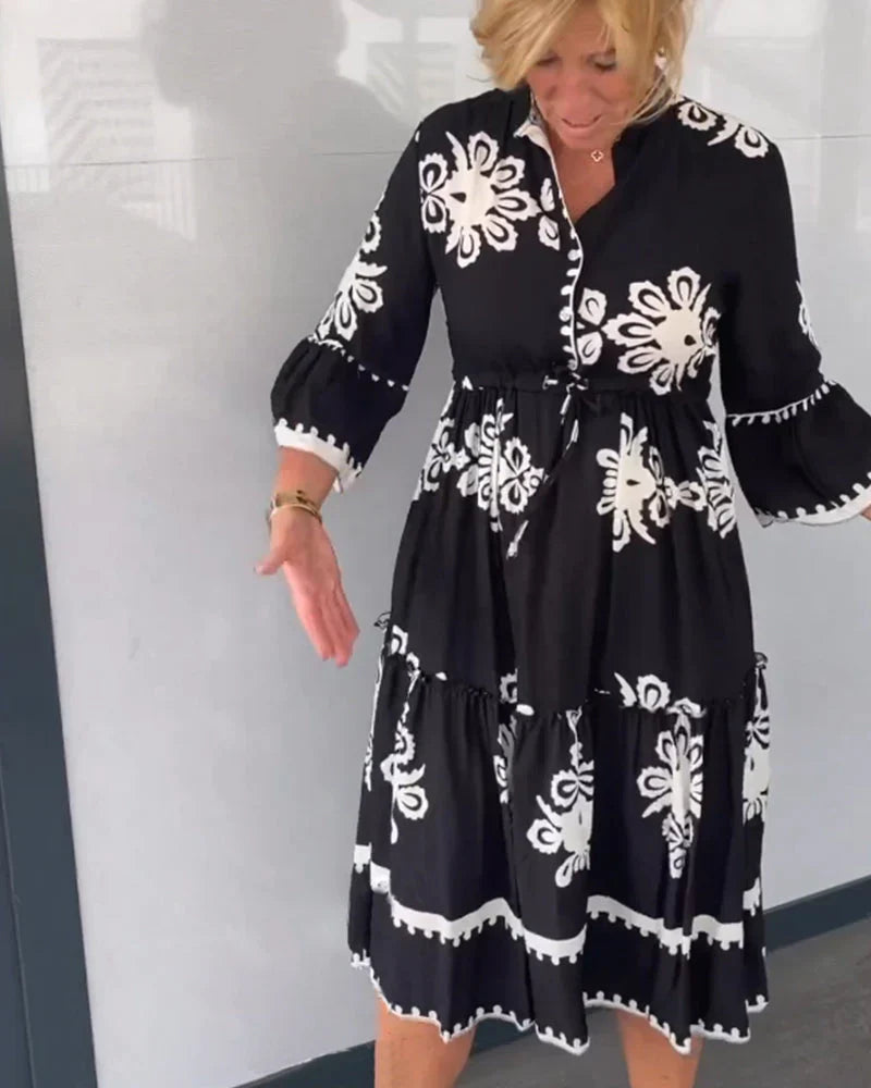 A Vintage Style Dress with Delicate Timeless Details