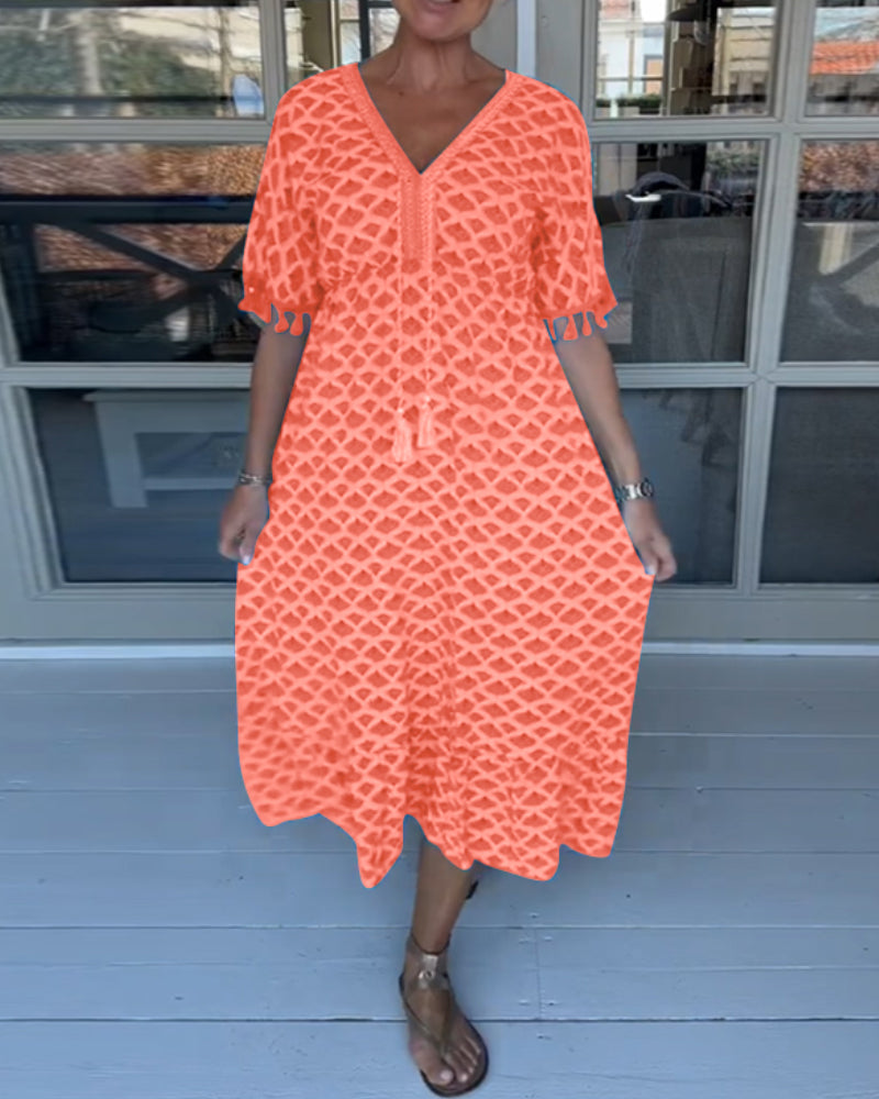 A Vintage Style Dress with Delicate Timeless Details