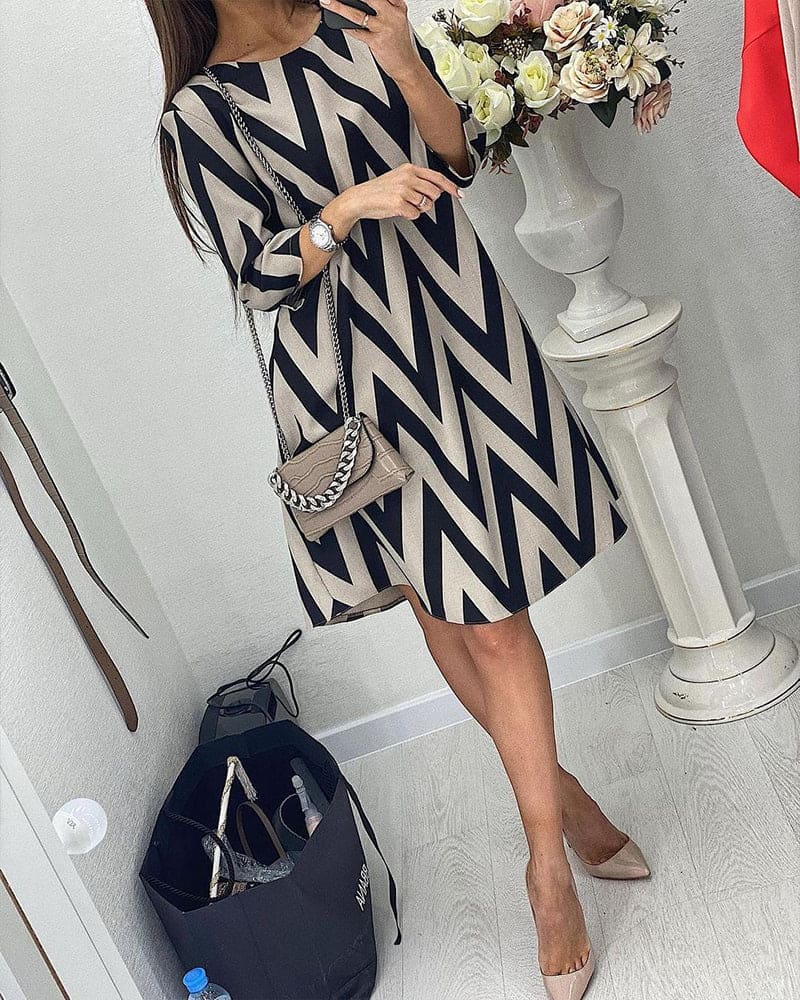 Elegantly Styled Dress for Everyday Wear