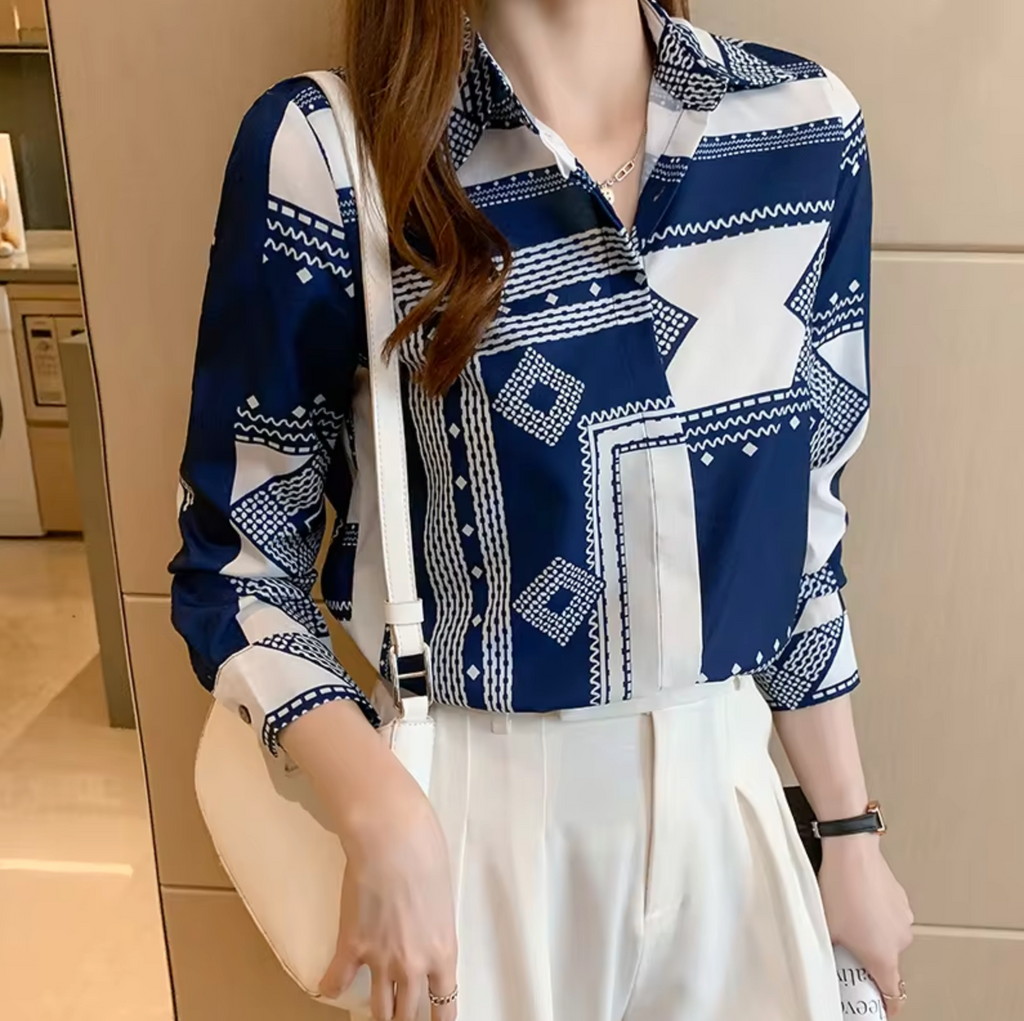 A Vintage Style Blouse with Delicate Timeless Details