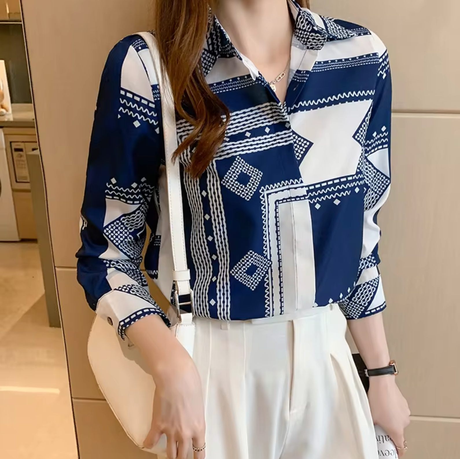A Vintage Style Blouse with Delicate Timeless Details