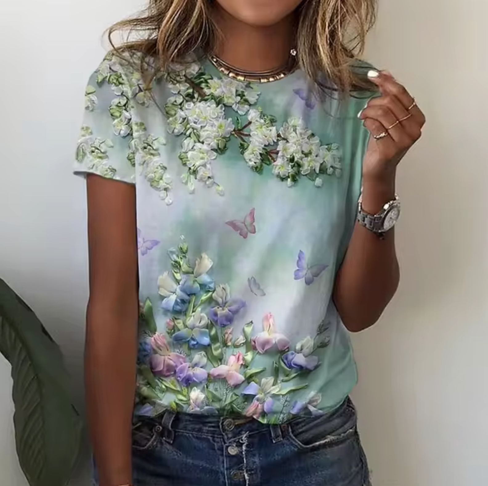 Light Green ��� Butterfly
