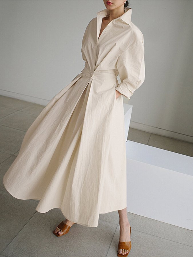 Well Tailored Dress with a Graceful Silhouette