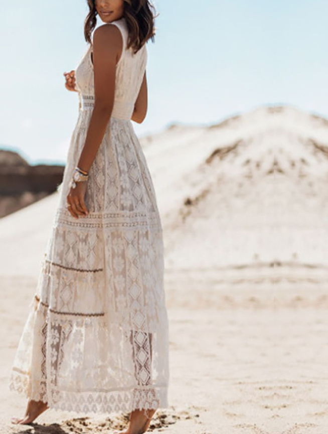 A Vintage Style Dress with Delicate Timeless Details