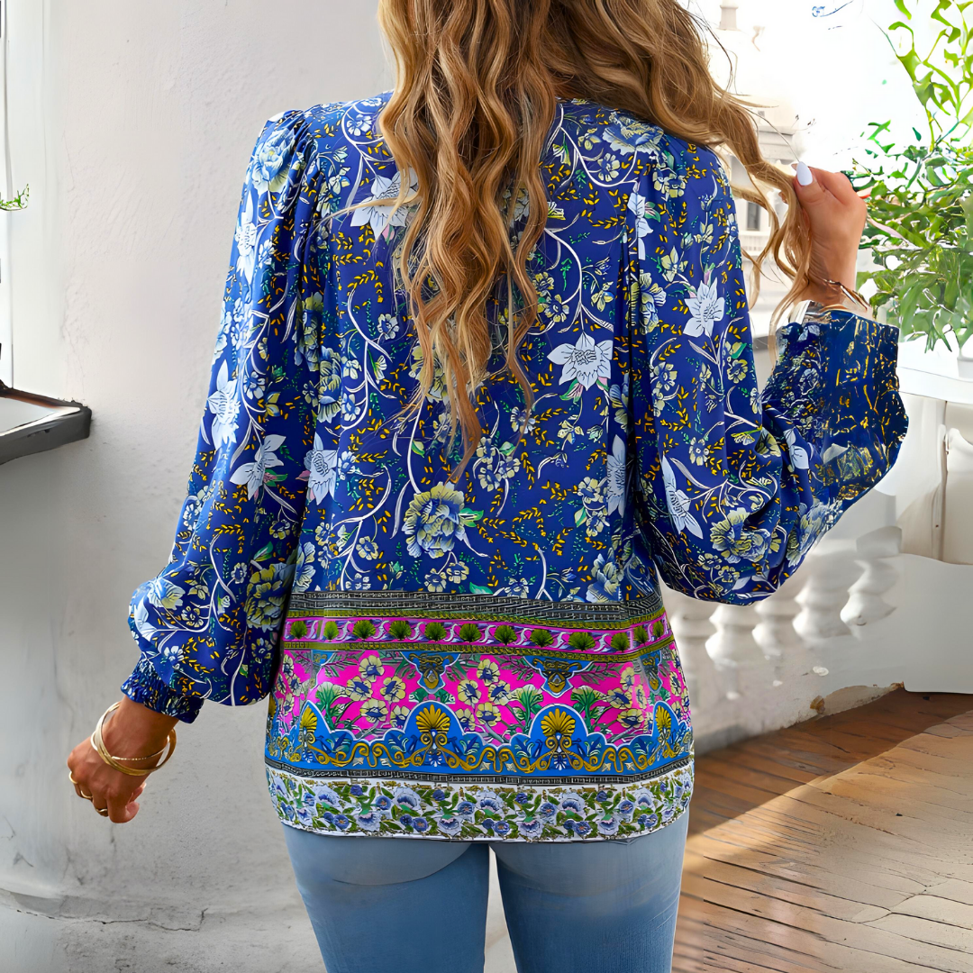 Beautifully Balanced Blouse with Timeless Character