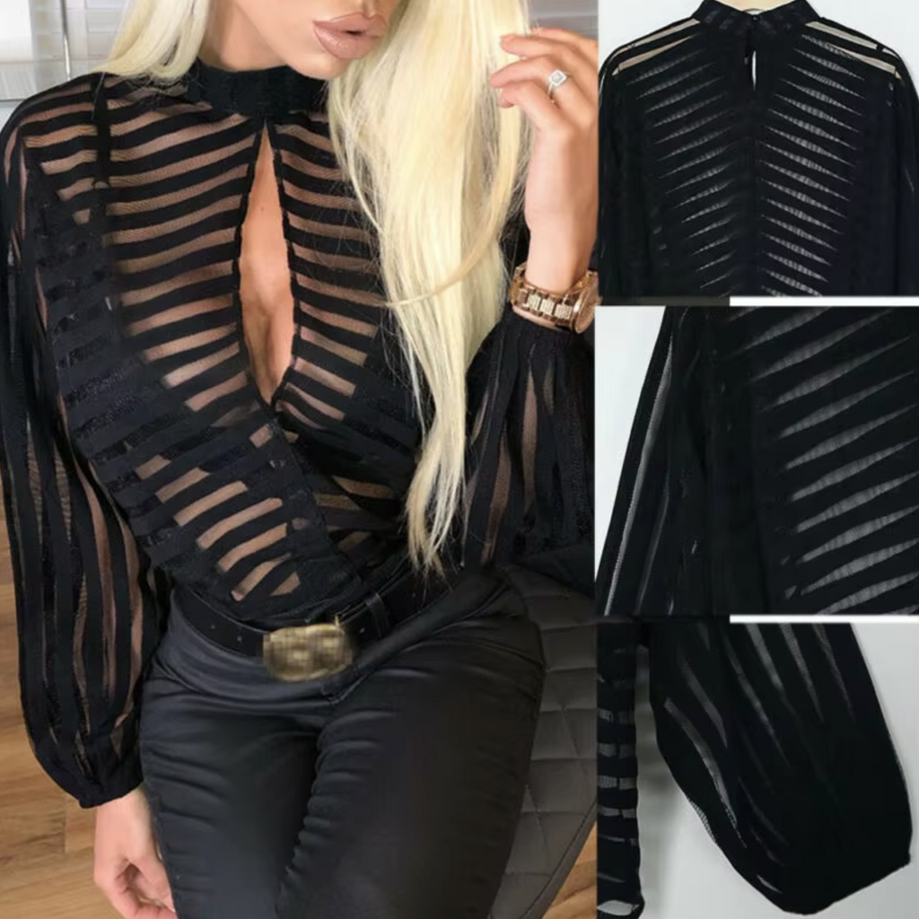 Classic Vintage Blouse with a Flattering Fit