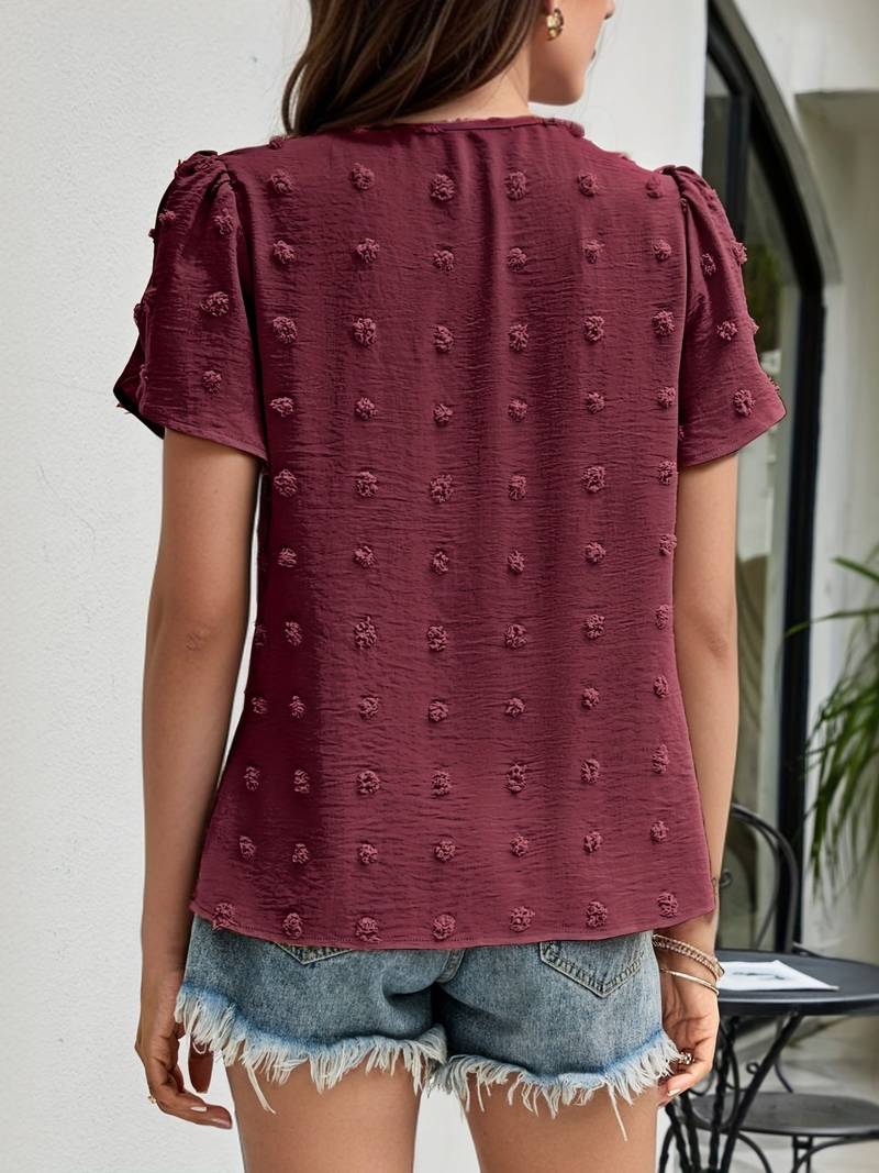 A Vintage Style Blouse with Delicate Timeless Details