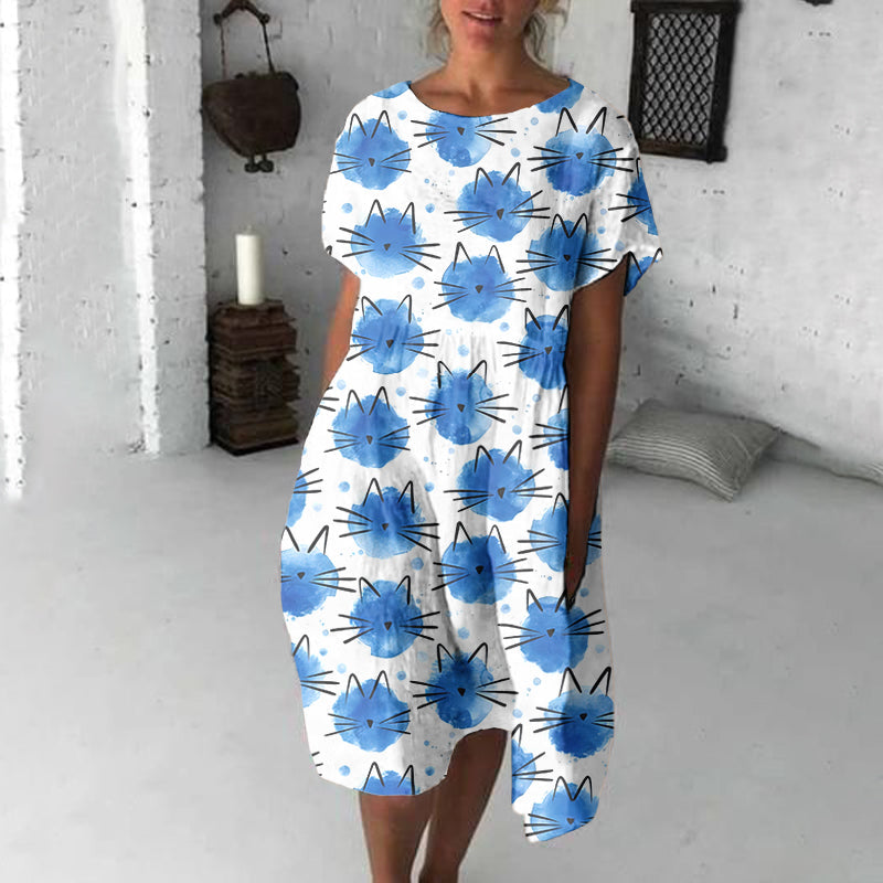 Blue white