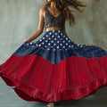 Blue red