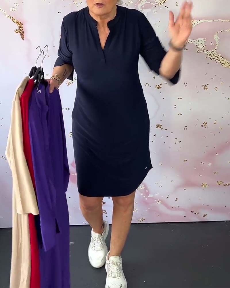 Elegantly Styled Dress for Everyday Wear
