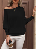 Gilda® | Elegant, off-the-shoulder, loose sweater