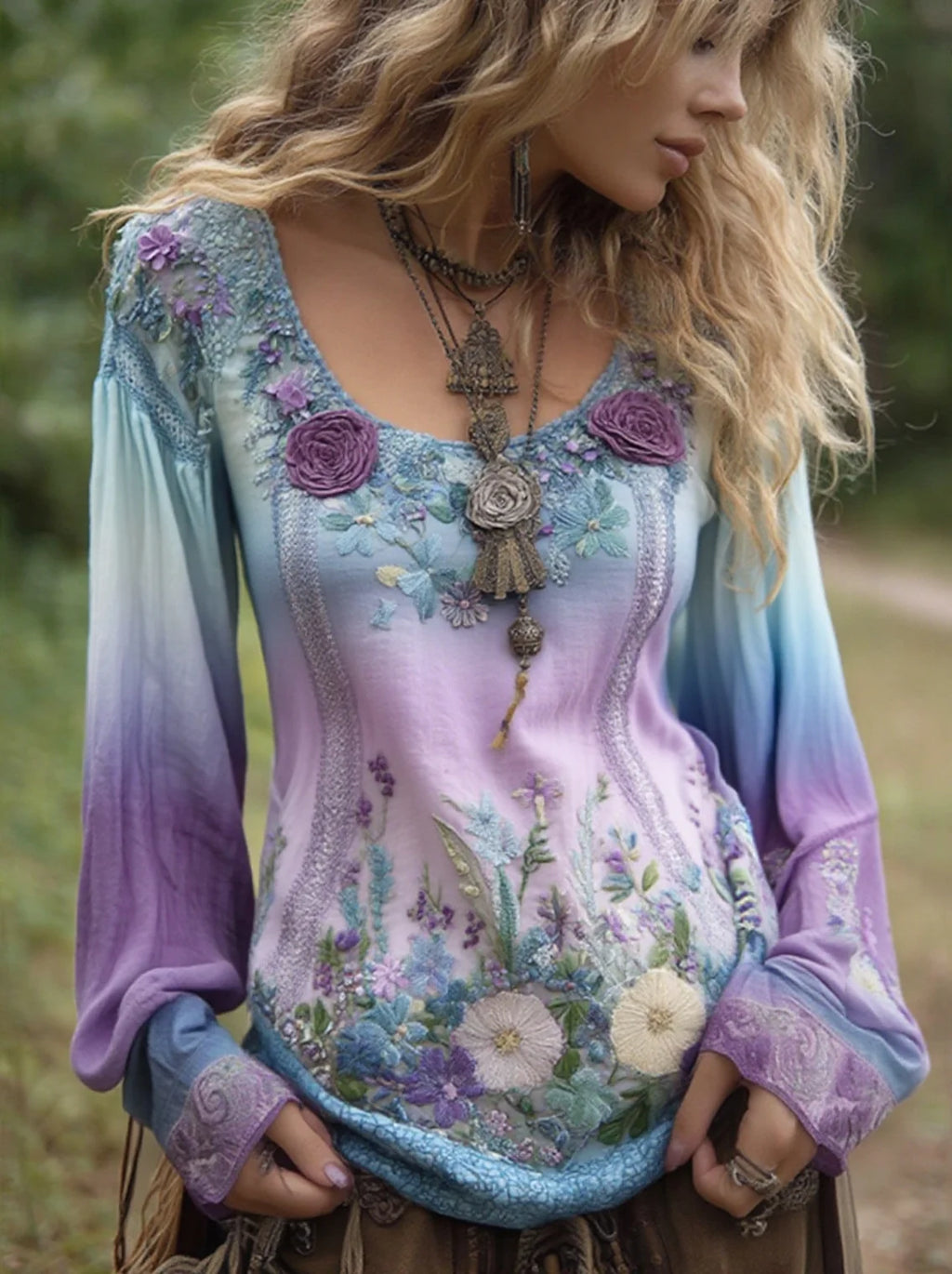 Blue purple