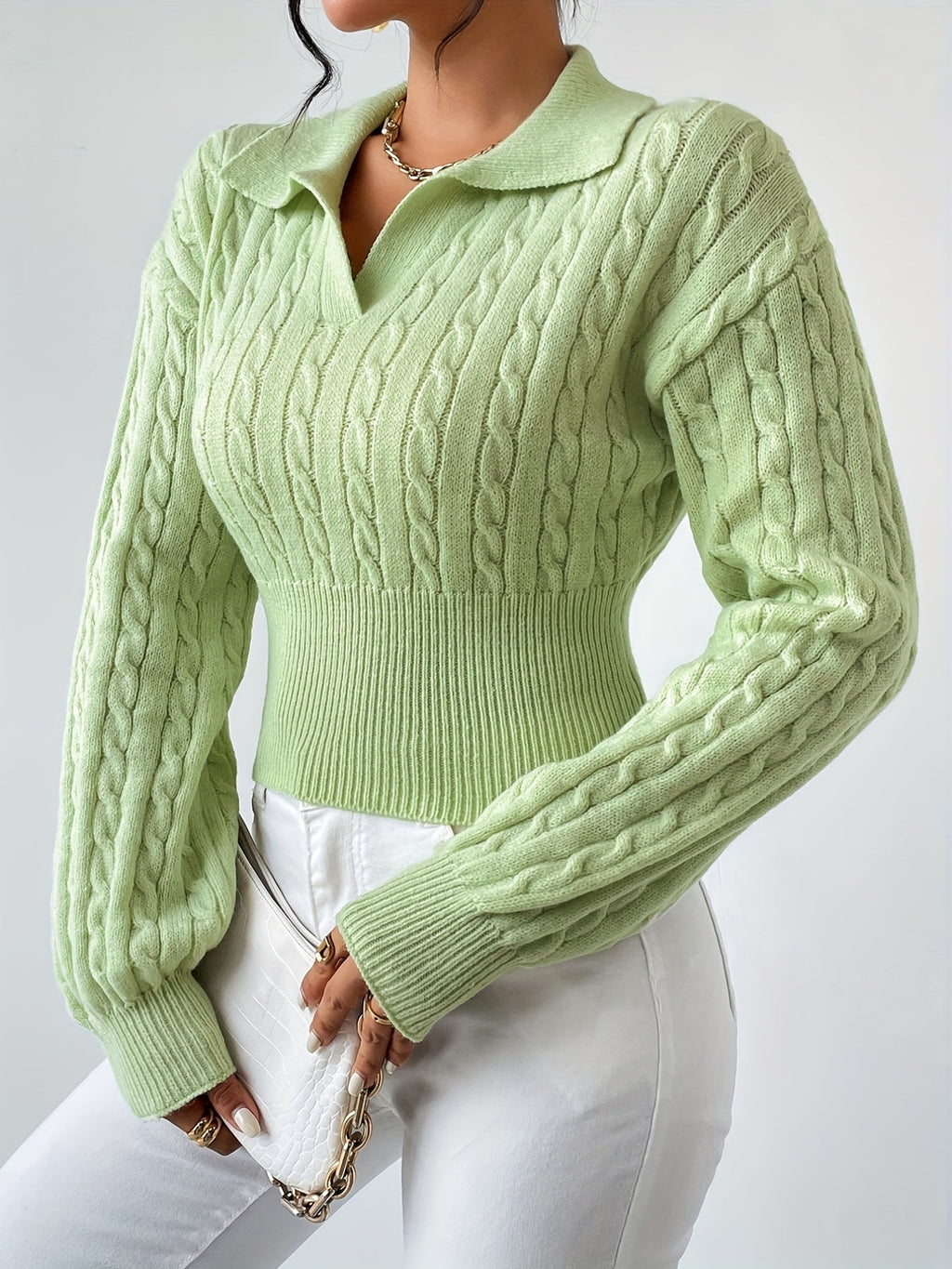 Gracefully Designed Sweater