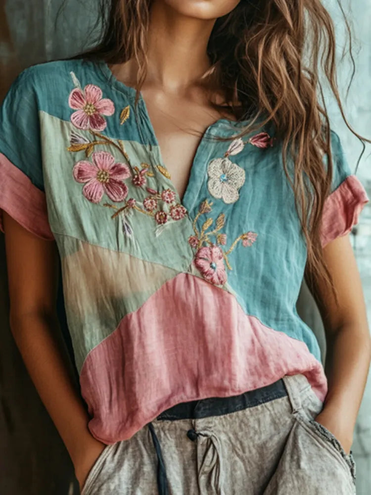 Timeless Vintage Style Top