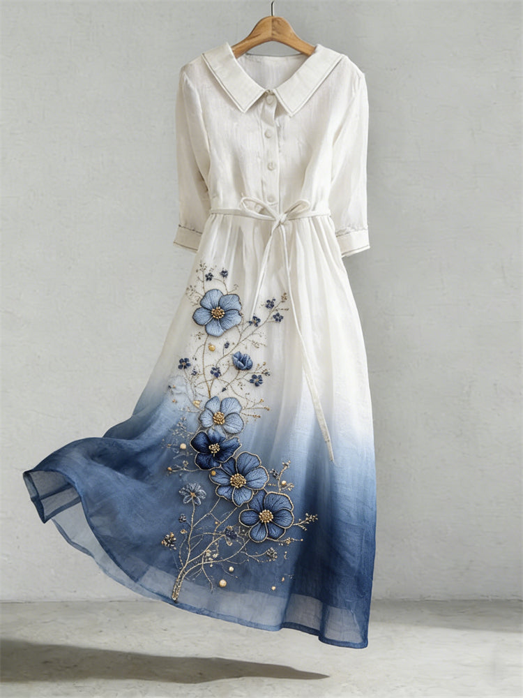 White blue