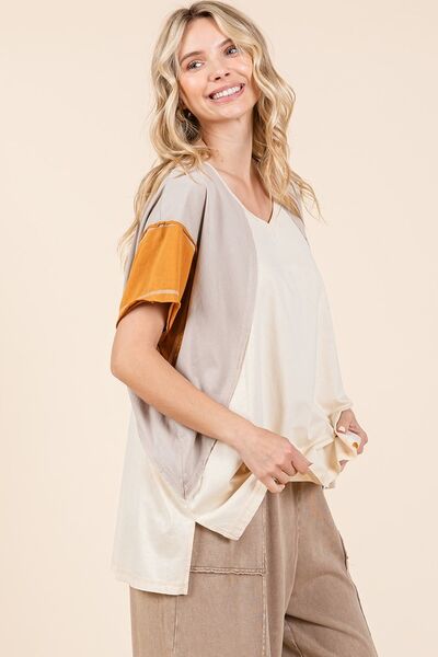 Well Tailored T-Shirt with a Graceful Silhouette