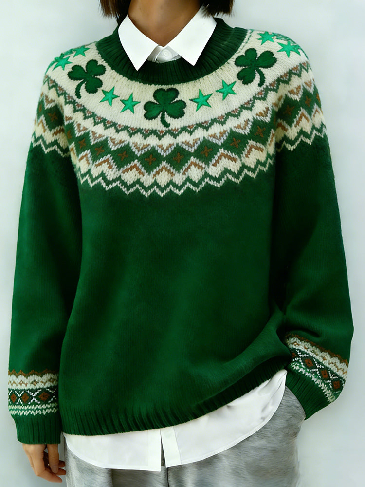 Gracefully Designed Sweater