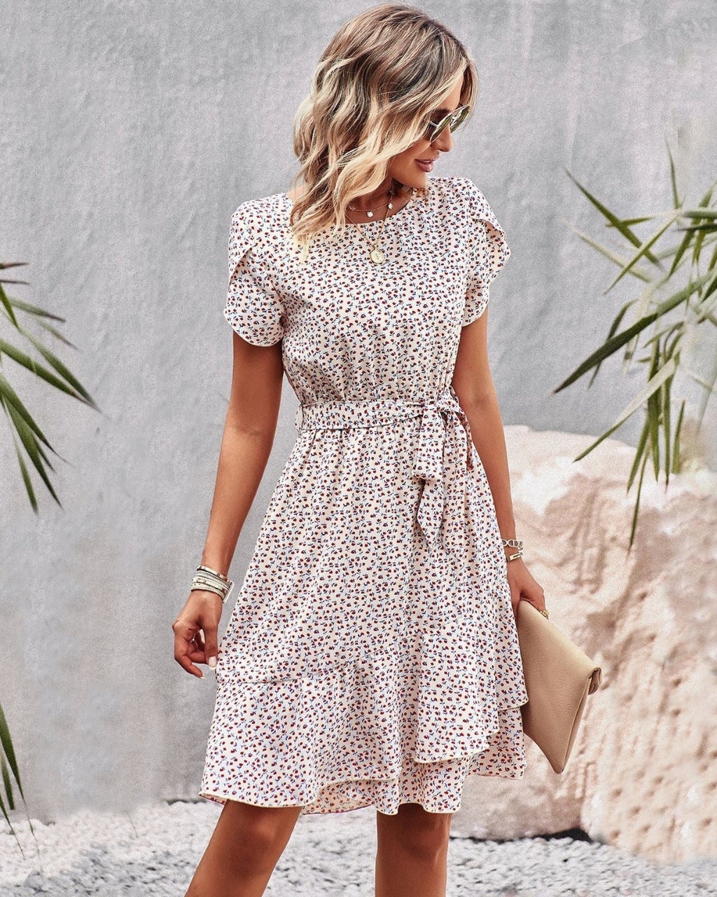 A Vintage Style Dress with Delicate Timeless Details