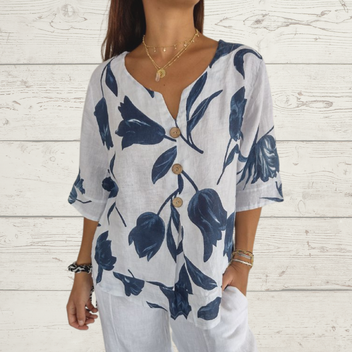 Vintage Inspired Blouse with a Contemporary Edge