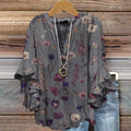 Timeless Vintage Style Top