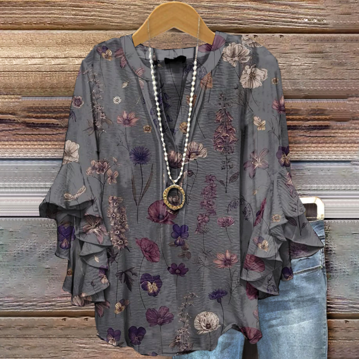Timeless Vintage Style Top