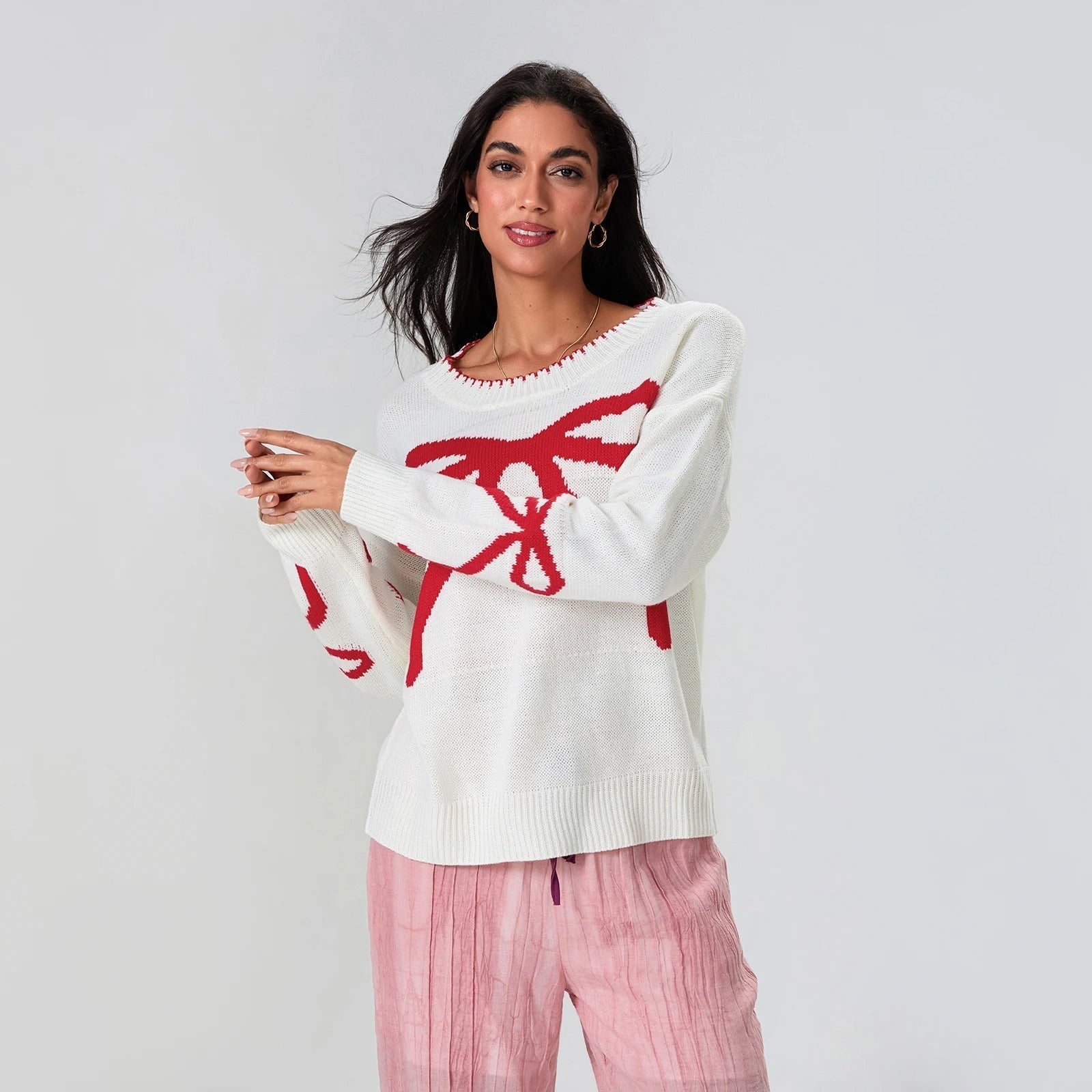 Gracefully Designed Sweater