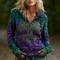 Purple green