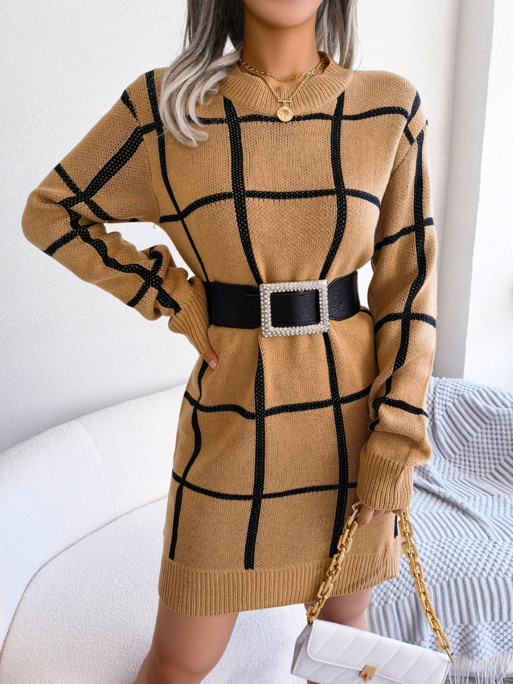 Gracefully Designed Sweater
