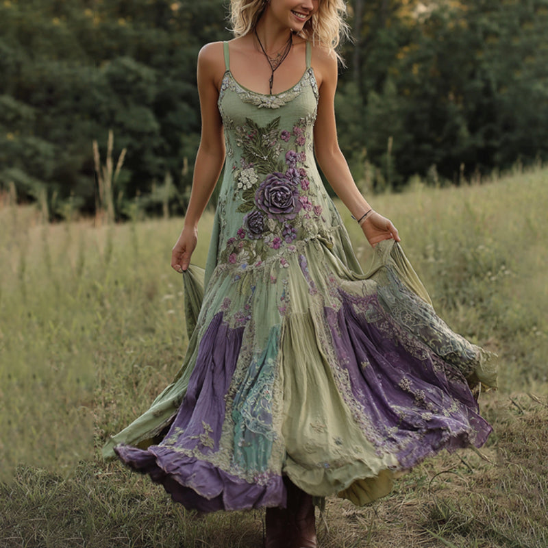 Purple green