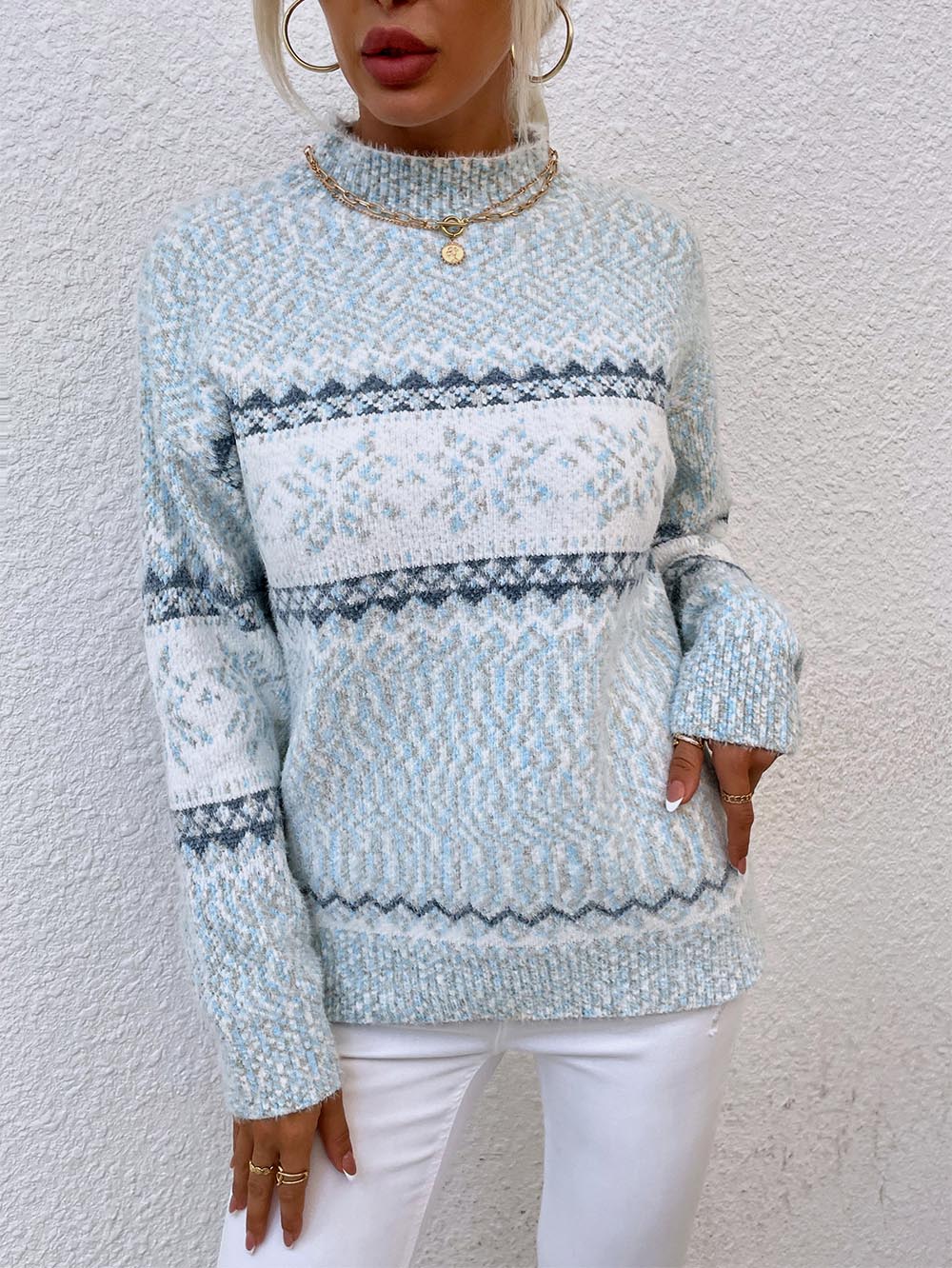 Gracefully Designed Sweater