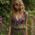 Purple green
