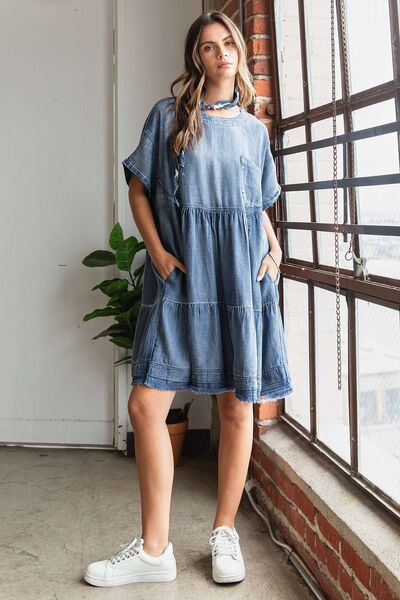 Elegantly Styled Dress for Everyday Wear