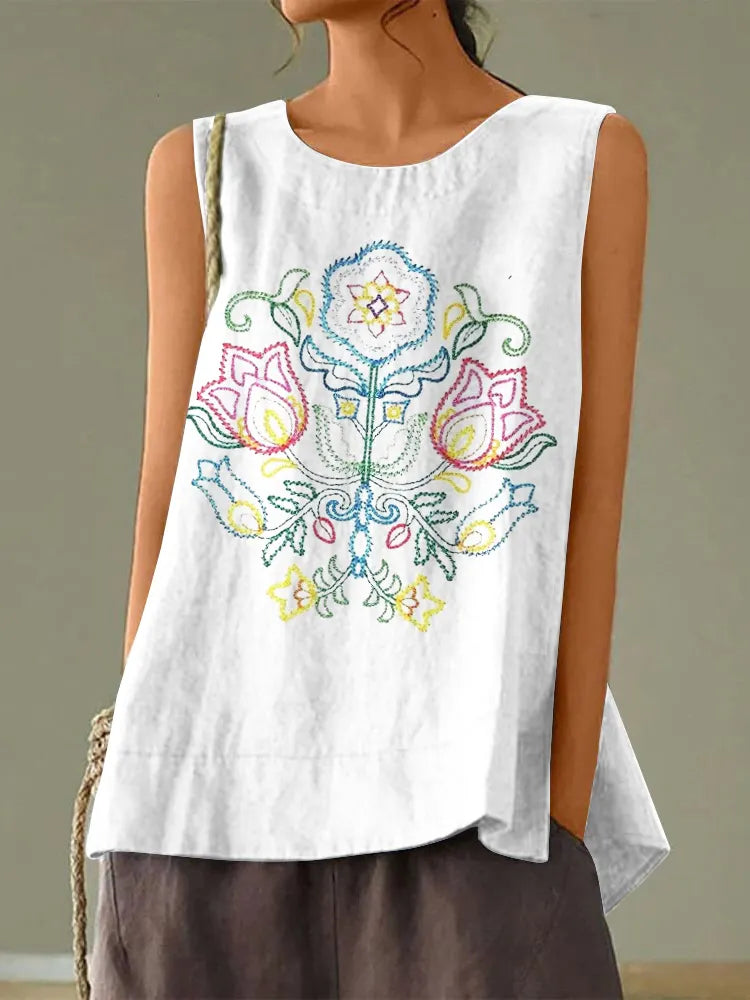 Timeless Vintage Style Top