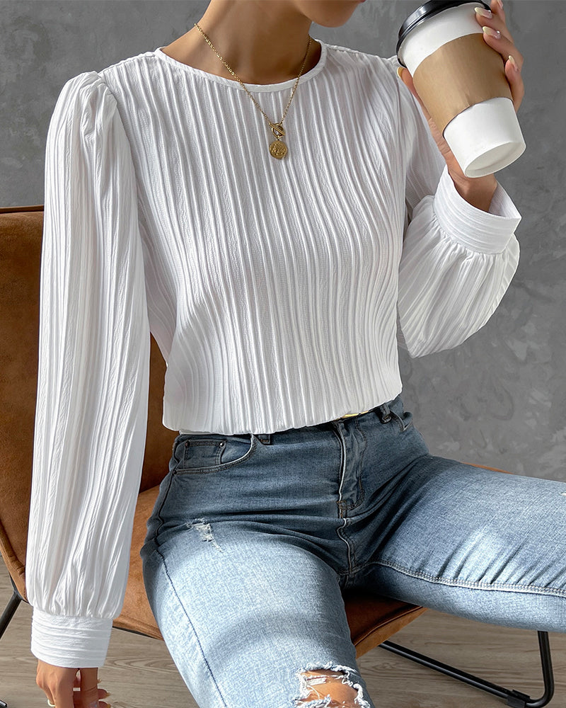 A Vintage Style Blouse with Delicate Timeless Details