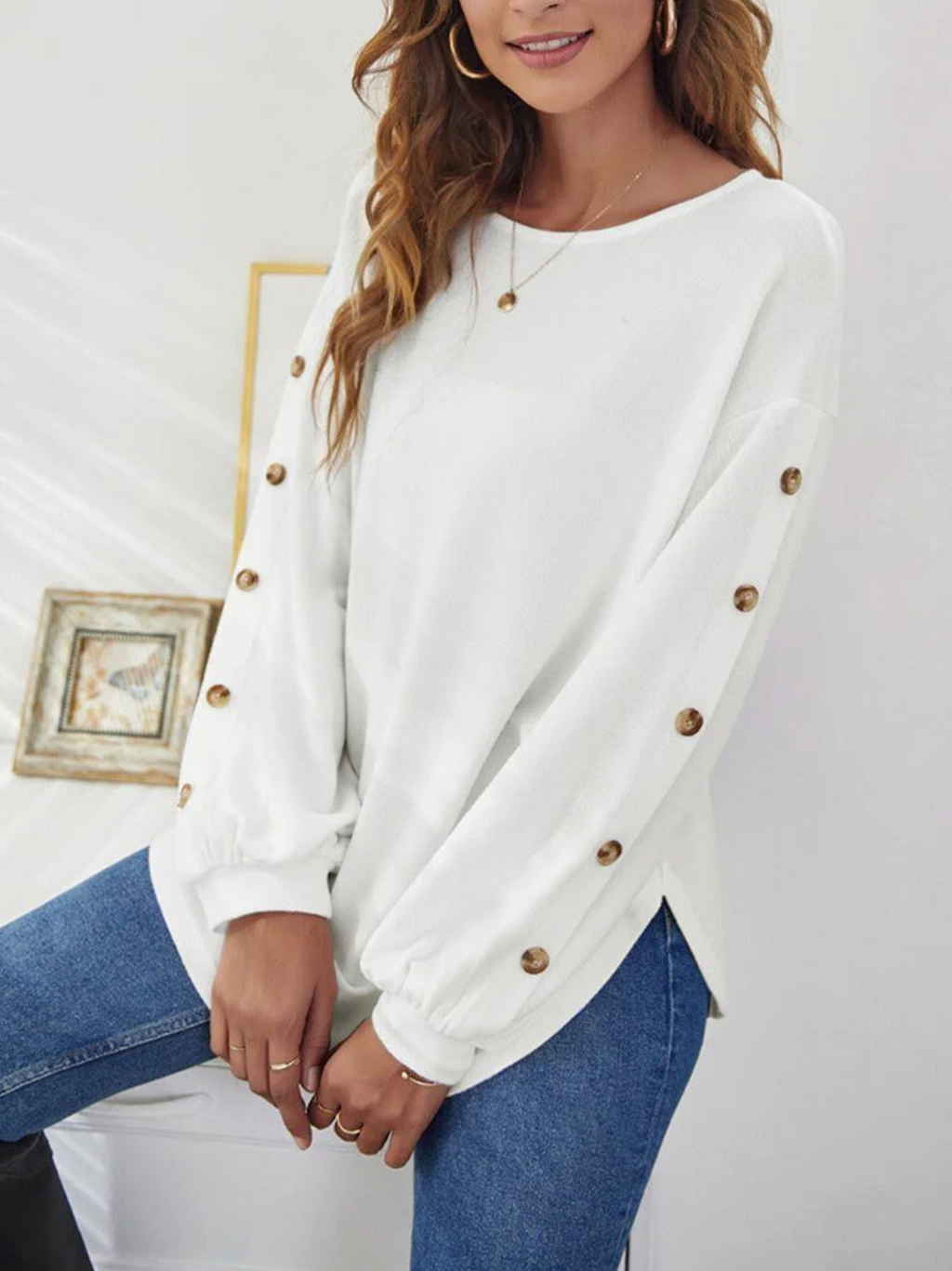 Beautifully Finished Blouse in a Timeless Design