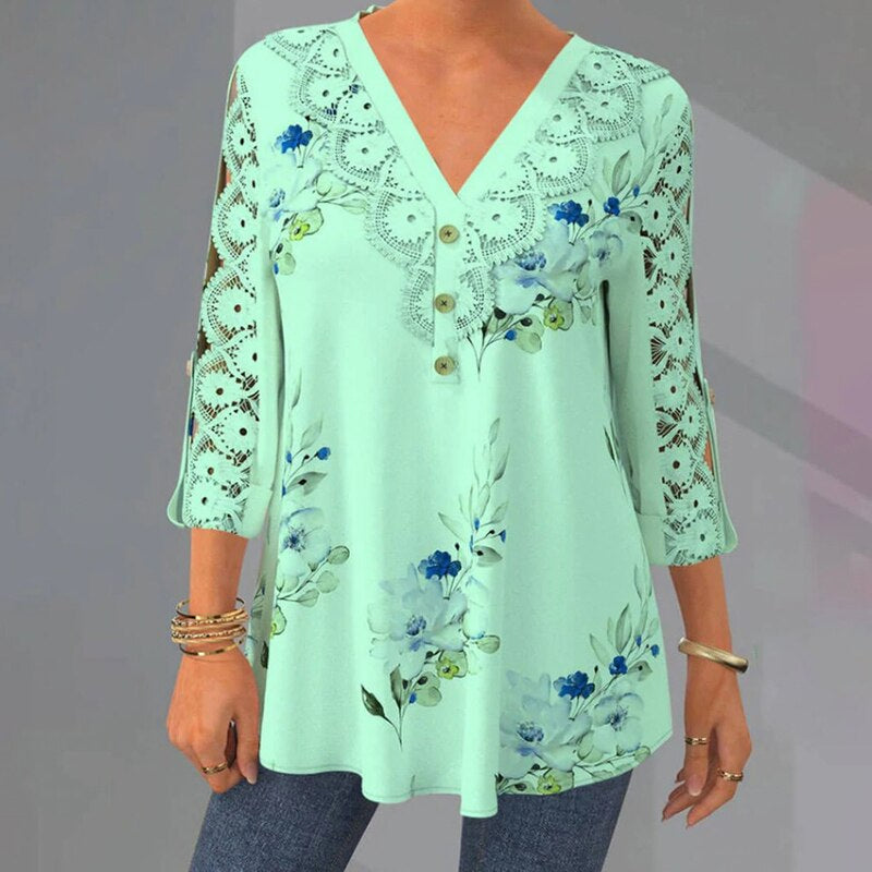 Classic Vintage Blouse with a Flattering Fit
