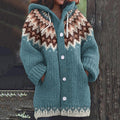 Vintage Fairman Island Pattern Cozy Sweater elevenforest