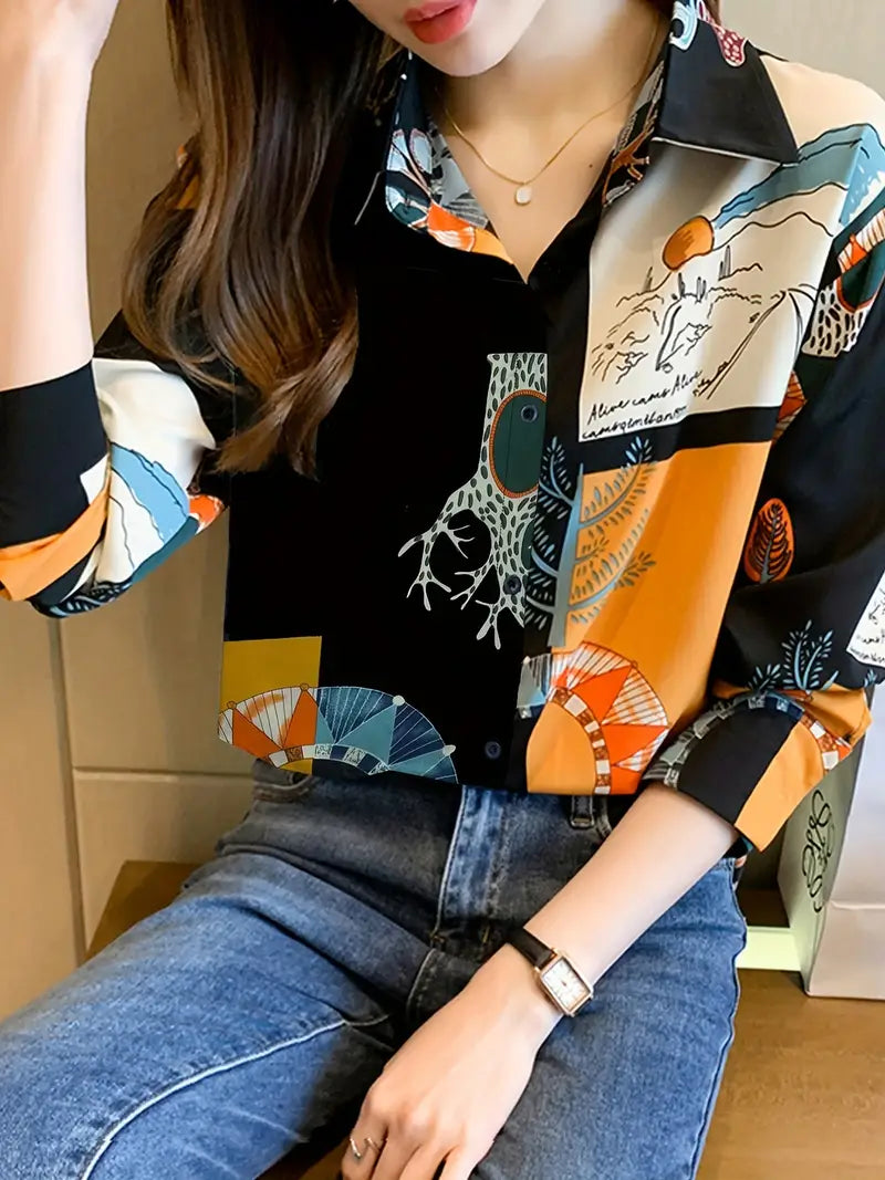 Beautifully Balanced Blouse with Timeless Character