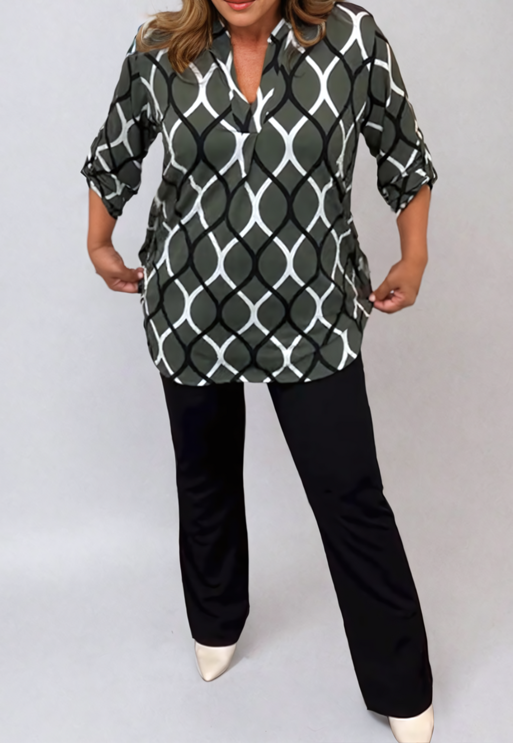 Beautifully Balanced Blouse with Timeless Character