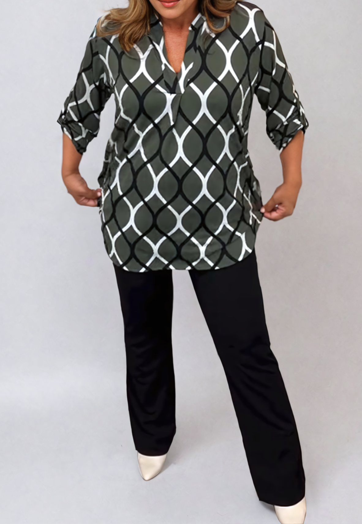 Beautifully Balanced Blouse with Timeless Character