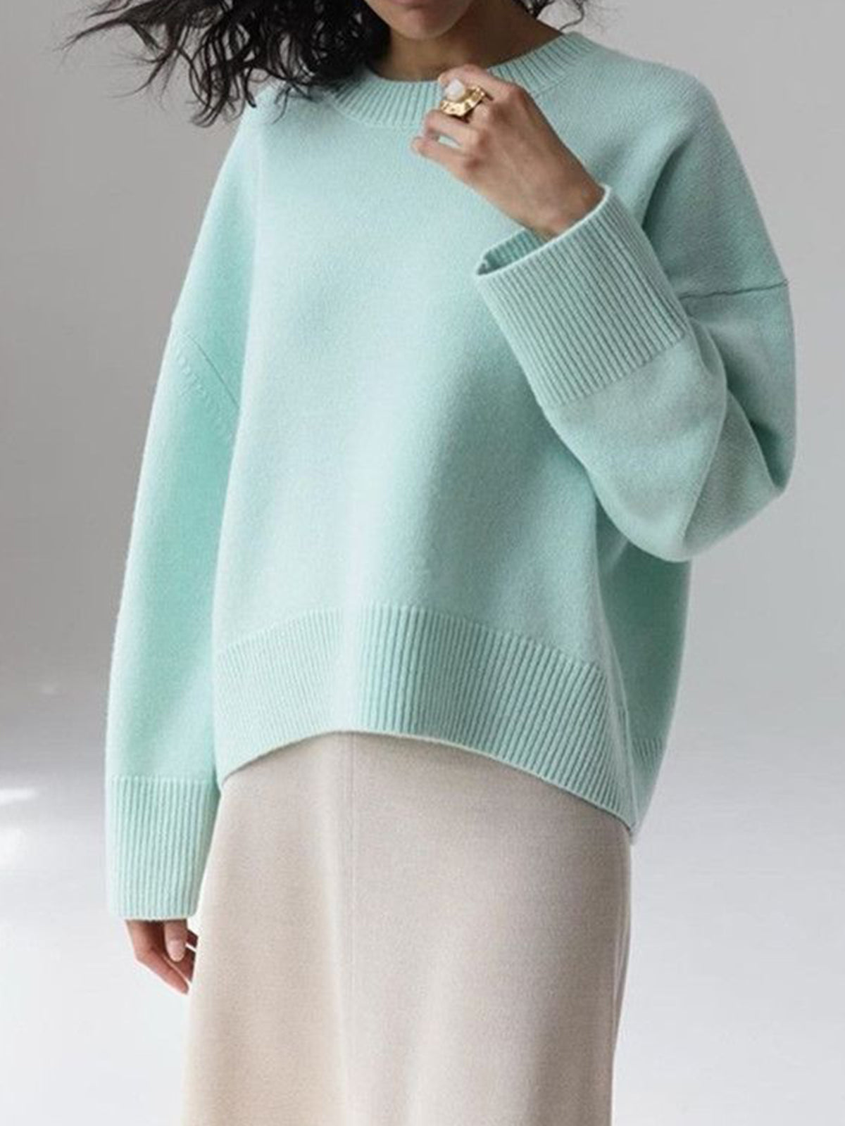 Gracefully Designed Sweater