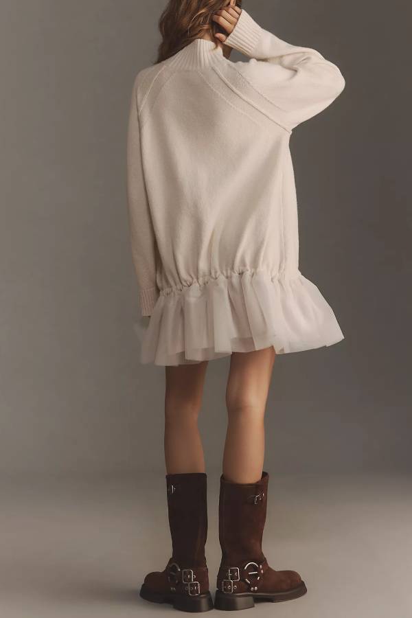 A Vintage Style Dress with Delicate Timeless Details