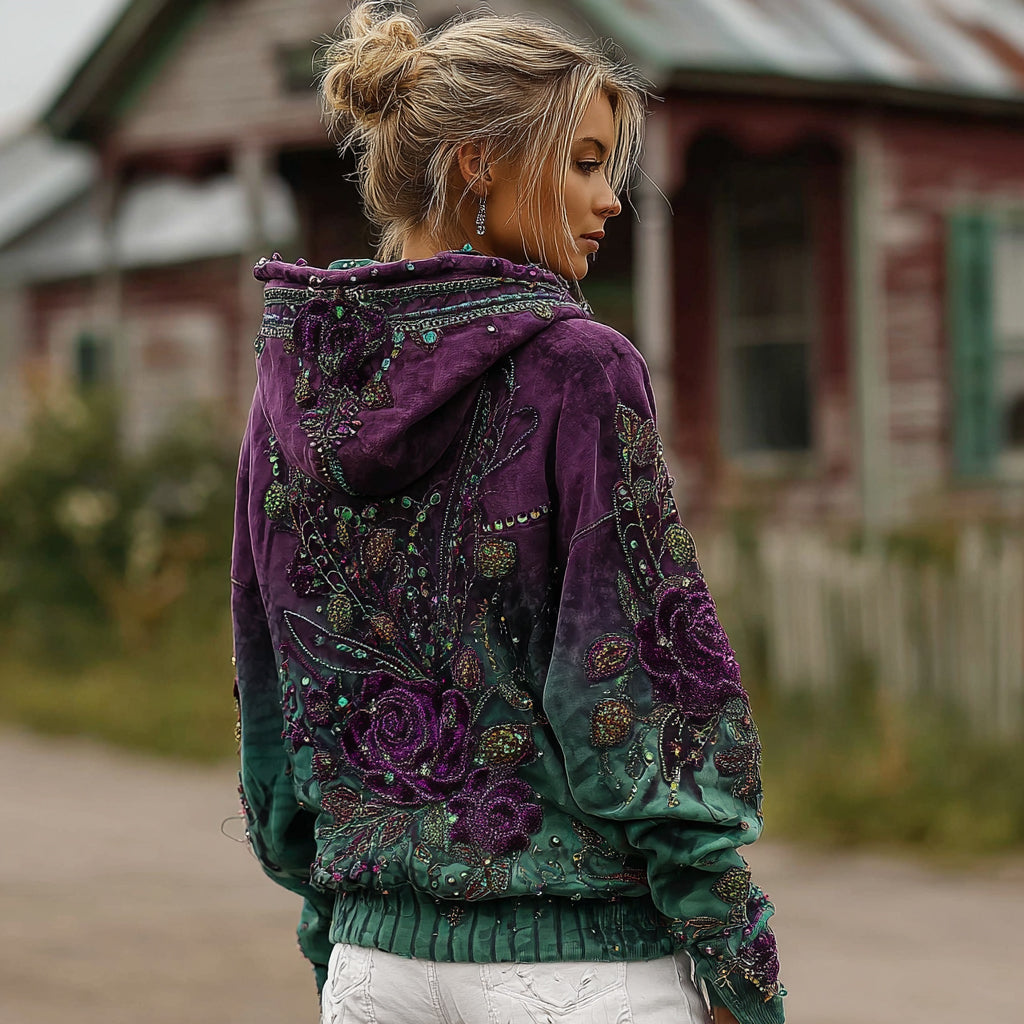Purple green