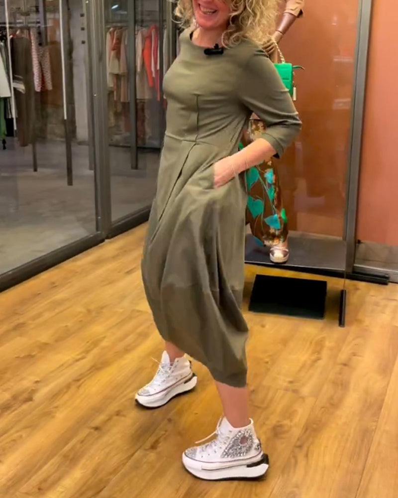 Elegantly Styled Dress for Everyday Wear